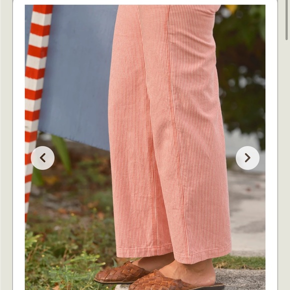Mollusk Painter Pants pink railroad stripe - Picture 6 of 15